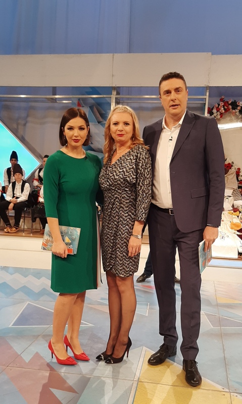 Ljiljana Šarac sa Anom Babić i Slobodanom Šarencem